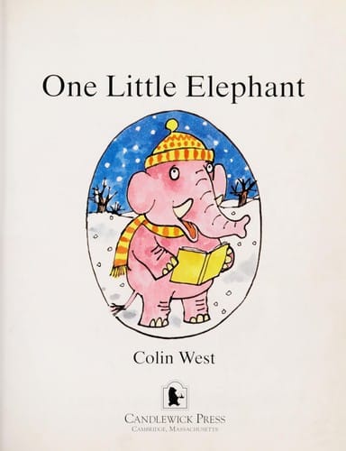 Cover of One Little Elephant