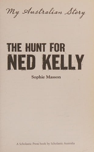 Cover of The Hunt for Ned Kelly