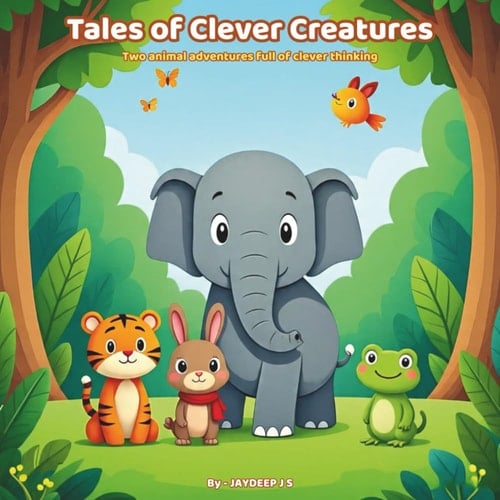 Cover of Tales of Clever Creatures: Moral Animal Stories for Children Ages 3-8