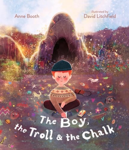 Cover of The Boy, the Troll, and the Chalk