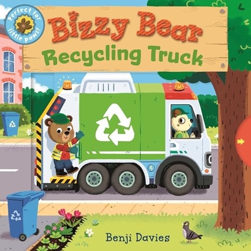 Cover of Bizzy Bear: Recycling Truck