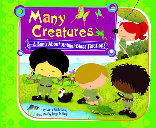 Cover of Many Creatures A Song about Animal Classifications